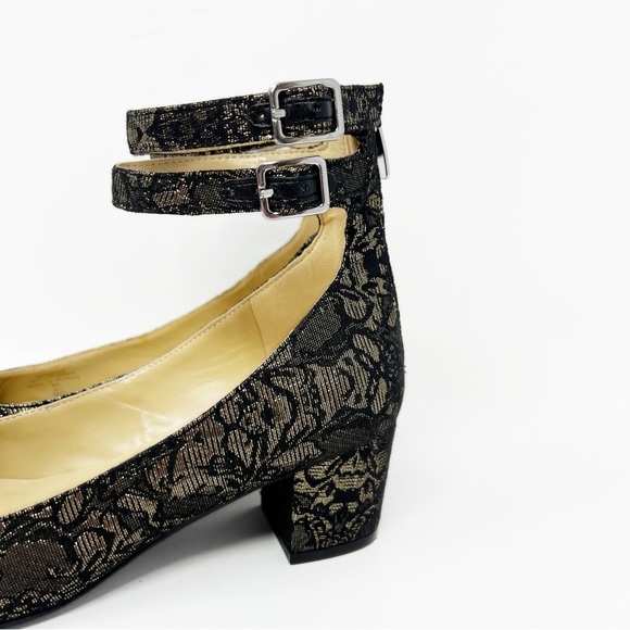 Marc Fisher Kary Lace Embroidered Heels - Picture 4 of 11